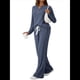 thumbnail image 3 of Conjuntos de Dos Piezas para Mujer, Suéter de Cuello Henley de Otoño, Chándal A Juego, Pijamas Cómodos con Bolsillos Azul Marino XXL, 3 of 7