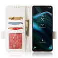 thumbnail image 2 of For Tcl Stylus 5G Side Buckle Pebbled Leather Case White, 2 of 5