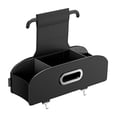 thumbnail image 3 of Organizador de respaldo de asiento de coche, caja de pañuelos multiusos, fácil de instalar con portavasos multifunción para pañuelos de vehículo, 3 of 9