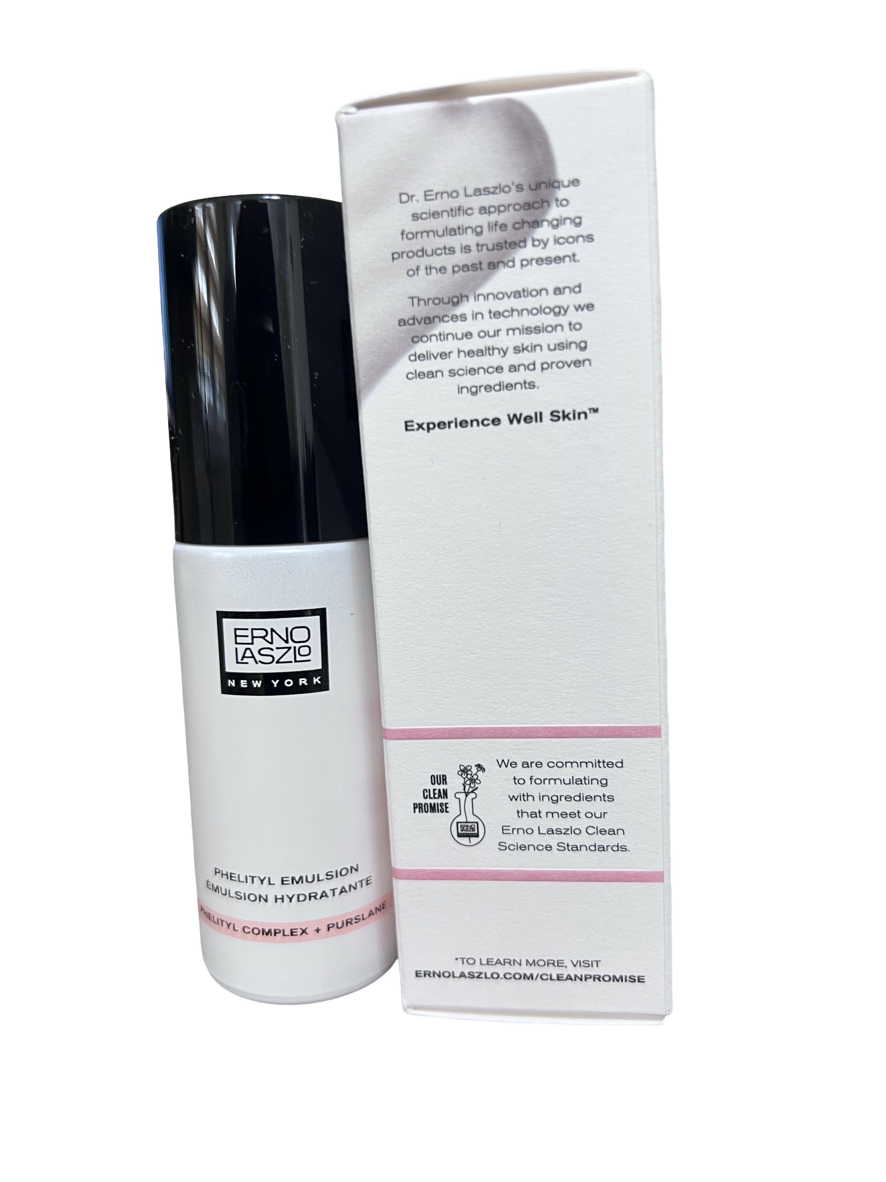 Erno Laszlo Phelityl Emulsion Travel Size Lightweight Moisturizer 1 fl oz