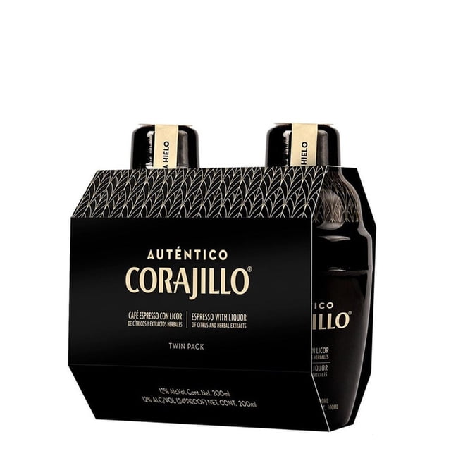 Licor Auténtico Corajillo Duopack 200 ml Auténtico Corajillo Duopack