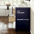 thumbnail image 5 of Totti Artemis 44 inch Blue Transitional Double Sink Bathroom Vanity, 5 of 7
