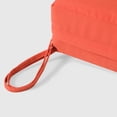 thumbnail image 2 of WestinTrends Solace Water Resistant Outdoor 2-Piece Deep Set Patio Seat Back Chair Cushions, 25 x 25, Orange, 2 of 10