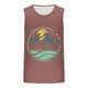 thumbnail image 3 of Mens Camisetas de Verano Casual sin Mangas de Impresión Suéter Cuello Redondo Deportes Superior, Poliéster, 3 of 4
