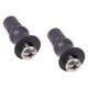 thumbnail image 1 of 2 piezas tornillos pernos accesorios fijos tapa de inodoro tornillos accesorios de inodoro (negro), 1 of 5