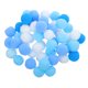 thumbnail image 1 of BRIGHTFUFU 200Ud Suaves De Poliéster Para Artesanía Con Azul Vibrante En Proyectos Creativos, 1 of 7