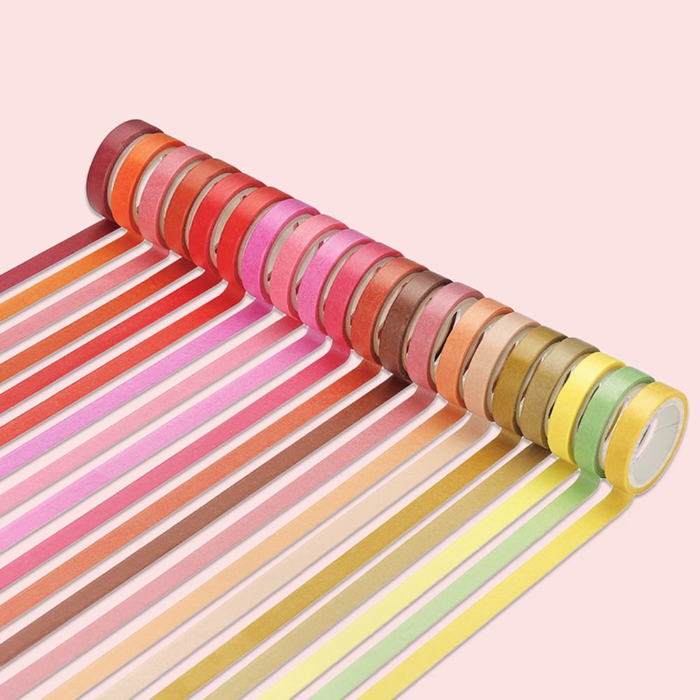 Masteelf Washi Tape Set 180 Rolls with 60 Vibrant Colors, Decorative Paper Tapes for Crafts, Scrapbooking, Journals, and DIY Projects