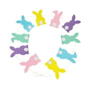 Way To Celebrate Easter Bunny Pompom Garland, 6 Ft.