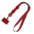 thumbnail image 3 of fastboy Lanières Universelles pour Téléphone Patch Bandoulière Voyage Randonnée Portable Corde de Cou Détachable Sangle Extérieur Téléphone Intelligent Rouge, 3 of 4