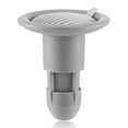 thumbnail image 1 of Cuarto de baño Drenaje Drenaje Drenaje Inserte Filtro Strainer Retroceso Prevención Peluquero Catcher Abrigo Insecto Inicio Suministros Gris kenally HA009691-03B, 1 of 6
