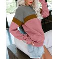 thumbnail image 5 of Womens Casual Crewneck Sweatshirt Long Sleeve Tops Cute Pullover Loose Fit, 5 of 5