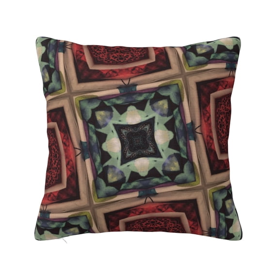 ZICANCN Decorative Throw Pillow Covers , Print Geometric Couch Sofa Decorative Knit Pillow Covers for Living Room Farmhouse 26"x26"