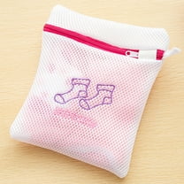 QAZXD Protecting Mesh Bag Laundry Basket Sock Underwear Washing Lingerie Wash Thickened Double Layer Zippered Mesh Laundry Bag(Buy 2 Get 1 Free)