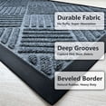 thumbnail image 6 of Heeneeso DM43 Entryway Rug Outdoor Doormat Rubber Front Entrance Door Welcome Mat Brown 47 x 32", 6 of 6