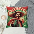 thumbnail image 2 of COMIO Set of Mexican Flag Mexico Independence Day Throw Pillow Cover Decoration Pillow Covers Throw Pillow Case Cushion Case for Room Bedroom Sofa Chair Car Home Decor Gifts, 2 of 5