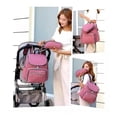 thumbnail image 4 of Mochila Wünd  Bolsa Pañalera Grande Y Moderna Multiusos Amplia Modelo Rosa, 4 of 4