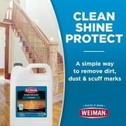 Weiman Hardwood Floor Cleaner and Polish - 128 Ounce Cleaner and 32 Ounce Polish