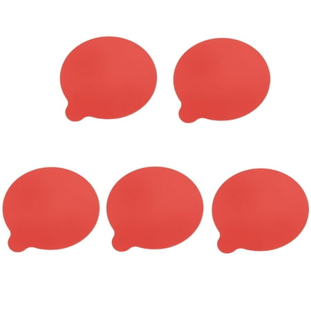 Christmas Placemats Sale Unique Bargains 5 Pcs Silicone Heat Resistant Mat Cup Coaster Cushion Placemat Pad for Christmas ()