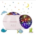 thumbnail image 1 of Lámpara de Proyector Pamolo Luz de Noche para Niños Rotación 360° 8 Colores, 1 of 6