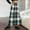 *Green, variant on ClodeEU Women's Long Plaid Skirt,High Elastic Waist Fall Winter A Line Maxi Warm Wool Skirt With Pockets Orange,Womens Plus XL