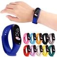 thumbnail image 2 of Reloj Digital LED inteligente para niño y niña, pulsera impermeable con dibujos animados, regalo de cumpleaños, 2 of 4
