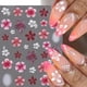 thumbnail image 2 of Adhesivos para uñas Quezadyl, diseño de flores en relieve en 5D, 2 unidades, 2 of 7
