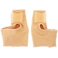 thumbnail image 1 of 1 par de calcetines Bunos de pulgares de pulgar Facilidad de dolor de pie Gel Corrector Pedicura Grande Pedicura Separador -Tamaño L (caqui), 1 of 4