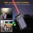 thumbnail image 5 of Mobile Power - Solar Charger 10000mAh Mobile Power,Portable Charger with Smart Digital Display with Shared 4-Wire-black, 5 of 8