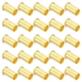 thumbnail image 1 of Uxcell 50Pcs Inserto de Compresión de Latón Soporte de Tubo de Compresión para Tubo de 1/2" OD, 1 of 6