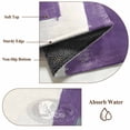 thumbnail image 4 of Abstract Purple Front Door Rugs 2x3 ft White Gray Gradient Graffiti Color Block Small Rug for Entryway Non Slip Washable Bathroom Door Mat Absorbent Floor Mat for Indoor Entrance, 4 of 9