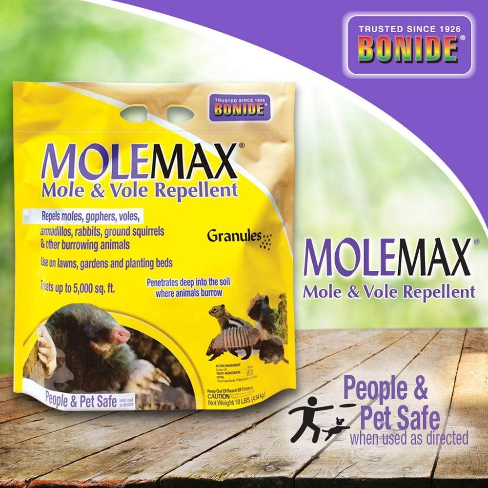 Bonide (BND692150) Molemax Mole & Vole Burrowing Animal Repellent