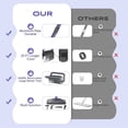thumbnail image 5 of GOOVI Steam Mop Cleaner, 6-in-1 Rotated Steam Mop Cleaner with 2 Microfiber Pads, Detachable Steam Mops for Hard Floor, Carpet, Tiles Cleaning, 5 of 9