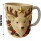 thumbnail image 2 of Taza navideña de resina con revestimiento de acero inoxidable | Diseño festivo de árbol y reno | Juego de tazas térmicas para café y té | Regalo navideño para familiares y amigos, 2 of 2