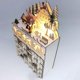 thumbnail image 3 of Wooden 24 Days Christmas Countdown Decor with LED Light Personalized Decorative Crafts for Women Men Kids, 3 of 5
