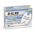 thumbnail image 2 of B-Sure Unisex Incontinence Liner Butterfly Shape 14-7031-224, Light, 24 Ct, 2 of 6