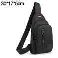thumbnail image 2 of Mochila bandolera compacta y bolso de día Sling negro, 2 of 5