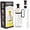 Brown, variant on 3-in-1 Olive Oil Dispenser Bottle for Kitchen with Brush and Straw Cleaner. Pour, Drizzle or Brush Vinegar, Soy Sauce and Cooking Oil Container. 18.6oz Glass Oil Cruet/Leakproof Spout (Brown)