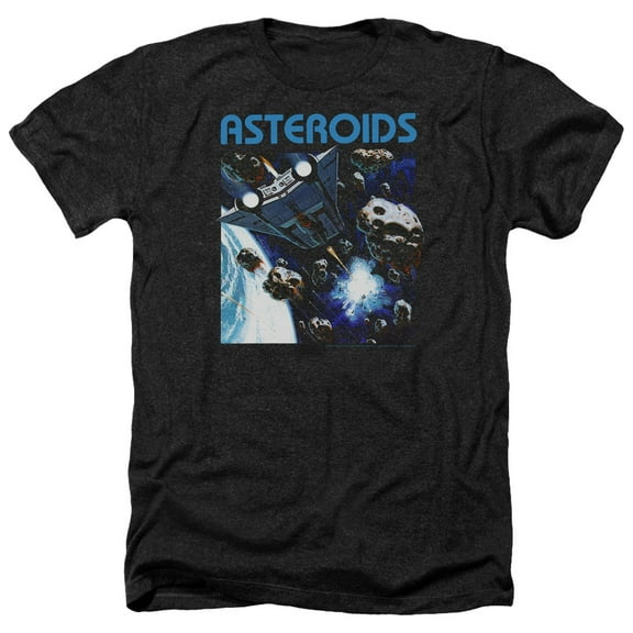 Atari - 2600 Asteroids - Heather Short Sleeve Shirt - Small