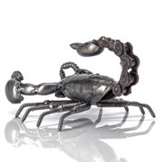 Kalifano RMS-200S-N 3 in. Scorpion Inspired Recycled Metal Sculpture
