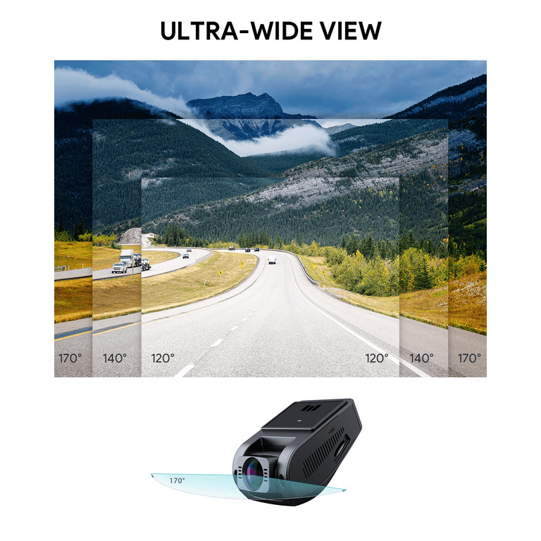 Aukey DRS1 4K Dash Cam: Nice 4K UHD video, easy to install and use