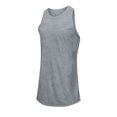 thumbnail image 4 of pstuiky Camiseta sin mangas para hombre, Camiseta deportiva de cuello redondo ajustada de color liso para hombre, moderna, para fitness y ocio Camisas para hombres l, 4 of 8