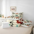 thumbnail image 6 of Manfei Tribal Boho Aztec Bedding Comforter Set 7pcs for Adult, Hippie Abstract King Bedding Sets, Soutnwestern Theme Reversible Bed Sheets, Microfiber Bedroom Decor, 6 of 8