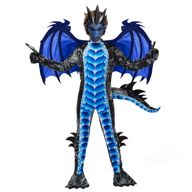 Disfraz de dragón de Halloween para niños y niños de Spooktacular Creations