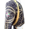 thumbnail image 5 of 3-Piece Halloween Cosplay G'irl's Costume, Luxury Popular Singer Stage Performance Outfit, Black Printed , Ages 3-12, 5 of 6