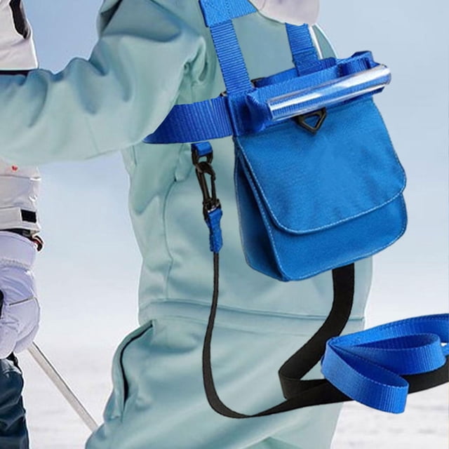 Entrenador de arnés de esquí y snowboard para niños Sharpla Azul 27 cm x 19 cm x 7,6 cm