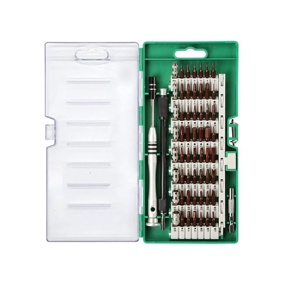 Precision Screwdriver Set 60 in 1 Magnetic Driver Kit with 56 Mini Multi Bit Sets Professional Repair Tool Kit for Iphone Ipad Macbook PC Laptop Tablet PS4 Xbox Watches Smartphones