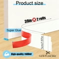 thumbnail image 5 of UHIAGREE 2 Rolls Weather Stripping Door Seal,39" Door Draft Stopper,Draft Stopper for Bottom of Door, 5 of 7