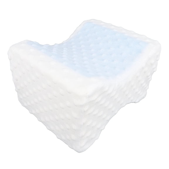 BOKYAN Memory Foam Knee Pillow – Side‑Sleeper Leg Support with Breathable Groove Design