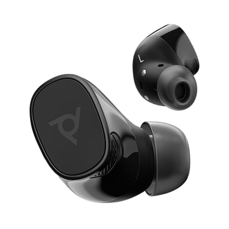 POLY VOYAGER FREE 20 TRUE WIRELESS EARBUDS WORKS WITH PC/MOBILE PBVF20 - BLACK - image 5