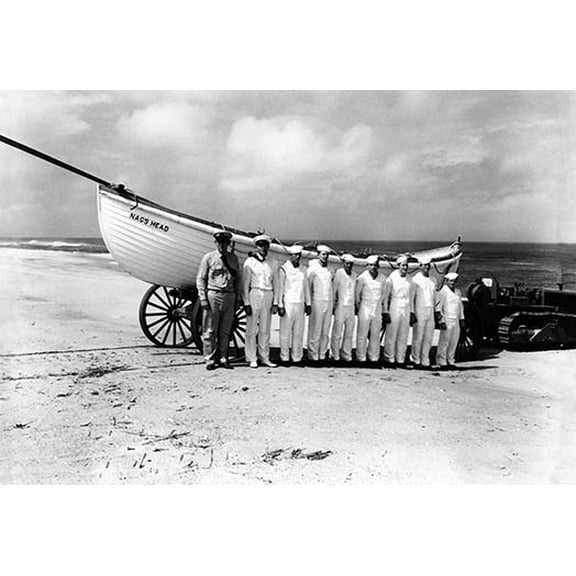 Ship-Shape at Nag's Head Fine art canvas print (20" x 30")